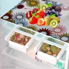 KANUSHI® PVC Fridge Multi Purpose Mats/Fridge Mats Set of 6 / Refrigerator Mats Set 