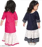 Rayon Kurta Set for Girls 