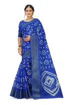 Cotton Printed Saree for Women 