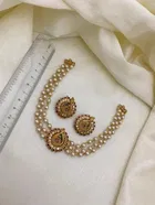 Zircon Gold-plated Necklace Set for Women 