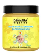 Donnara Organics Turmeric & Kojic Acid 50 Pcs Cleansing Pads (Pack of 1)