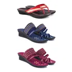 Combo of Slippers & Heels for Women 