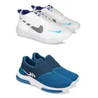 Sports Shoes for Men, Multicolor, Pack of 2 