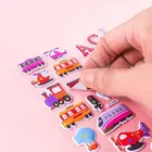 Oddy Cartoon Puffy 3D Pvc Cute Mix Stickers Funny For Kids On Gifts 