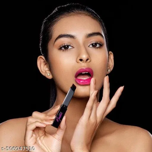 Ph Lipstick 3gm - Black Lipstick With Glossy Pink Payoff - Long Lasting Nourishment, Enriched With Vitamin E & Jojoba Oil - Vegan & Paraben Free