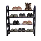 Plastic Four Shelves Shoe Rack 