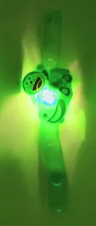 Plastic Doraemon Light Cartoon Rakhi for Kids 