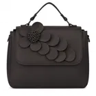 Syntethic Leather Solid Sling Bag for Women 