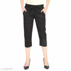 Cotton Lycra Trouser for Women 
