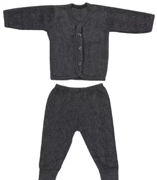 Woolen Thermal Set for Boys (Multicolour, M) (Pack of 1)