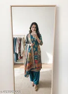 Bandhani Printed Jaipuri Designs Embroidered Top Bottom Duppata for Women 