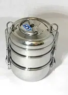 3 Layer Steel Lunchbox 