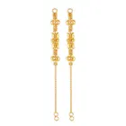 One Gram Gold Plated Alloy Ear Chain For Women's And Girl's 