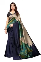 Art Silk Printed Saree for Women 