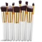 Makeup Brushes Set (Multicolor, Set of 10)