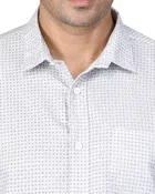 Poly Cotton Full Sleeves Printed Shirt for Men 