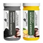 Park Daniel 100% Pure & Natural Activated Charcoal Powder & ginger Powder 