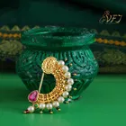 Gold Plated Alloy Nosepin for Women 