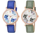 Designer Leather Analog Watch for Women & Girls 