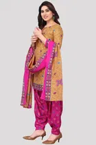 Cotton Unstitched Salwar Suit 