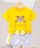 Hosiery Cotton Clothing Set for Kids 