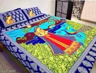 Cotton Queen Bedsheet with 2 Pillow Cover 