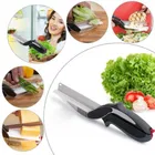 K Kudos Clever Cutter Premium Quality Stainless Steel 2-in-1 Vegetable and Fruit Chopper 