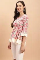 Cotton Printed Top for Women 