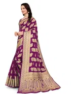 Organza Zari Woven Saree for Women 