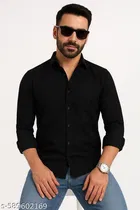 Polycotton Solid Shirts for Men, Multicolor 