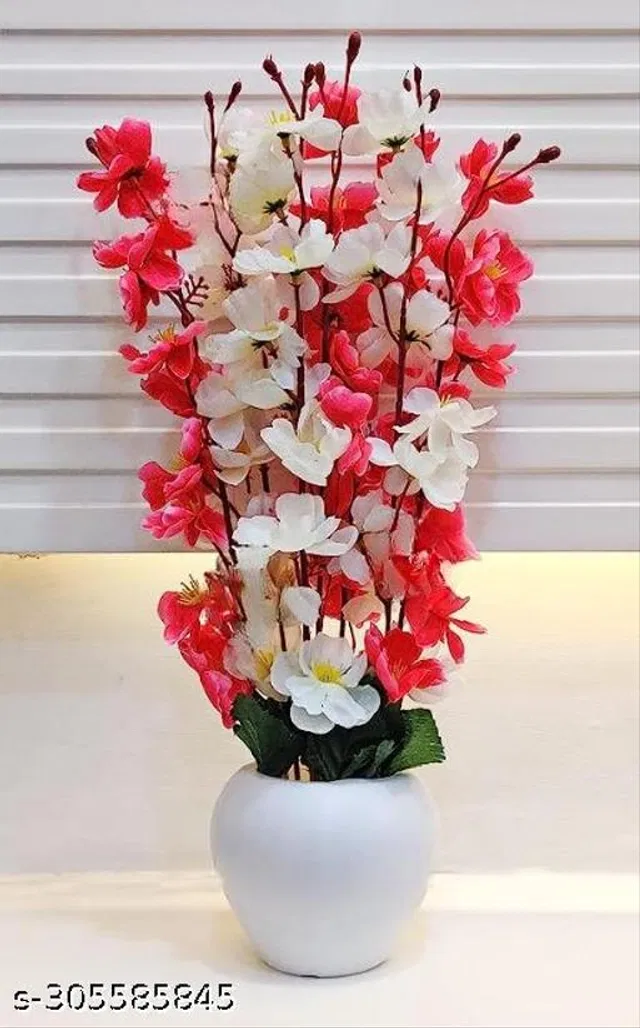 Plastic Artificial Flower (Multicolor)