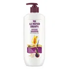Bajaj Almond Drops Nourishing Shampoo with Almond Milk, Vitamin E & Biotin | For Soft, Shiny Hair | 10X Hairfall Reduction | Paraben Free, 340 ml