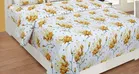 Polycotton Double Bedsheet with 2 Pillow Cover 
