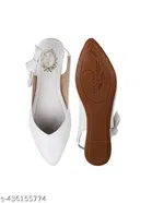 Shoetopia Girls Ballerinas White Size 8.0