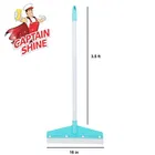 Captain Shine Bathroom & Floor Wiper, 15" Wiper Blade, 3ft Rod Size
