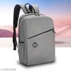 Canvas Backpack Bag, Grey