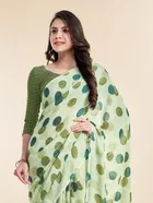 Georgette Printed Saree for Women 