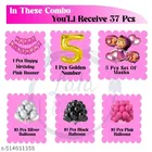 37 Pcs 5th Birthday Decoration kit, Multicolour, Set of 1
