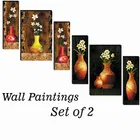 MDF 2 Pcs Designer Wall Painting for Home & Office 