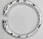 Aluminum Silver Coated Kada Bracelets for Women 