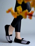 Colorblocked Mesh Ballerinas for Women 
