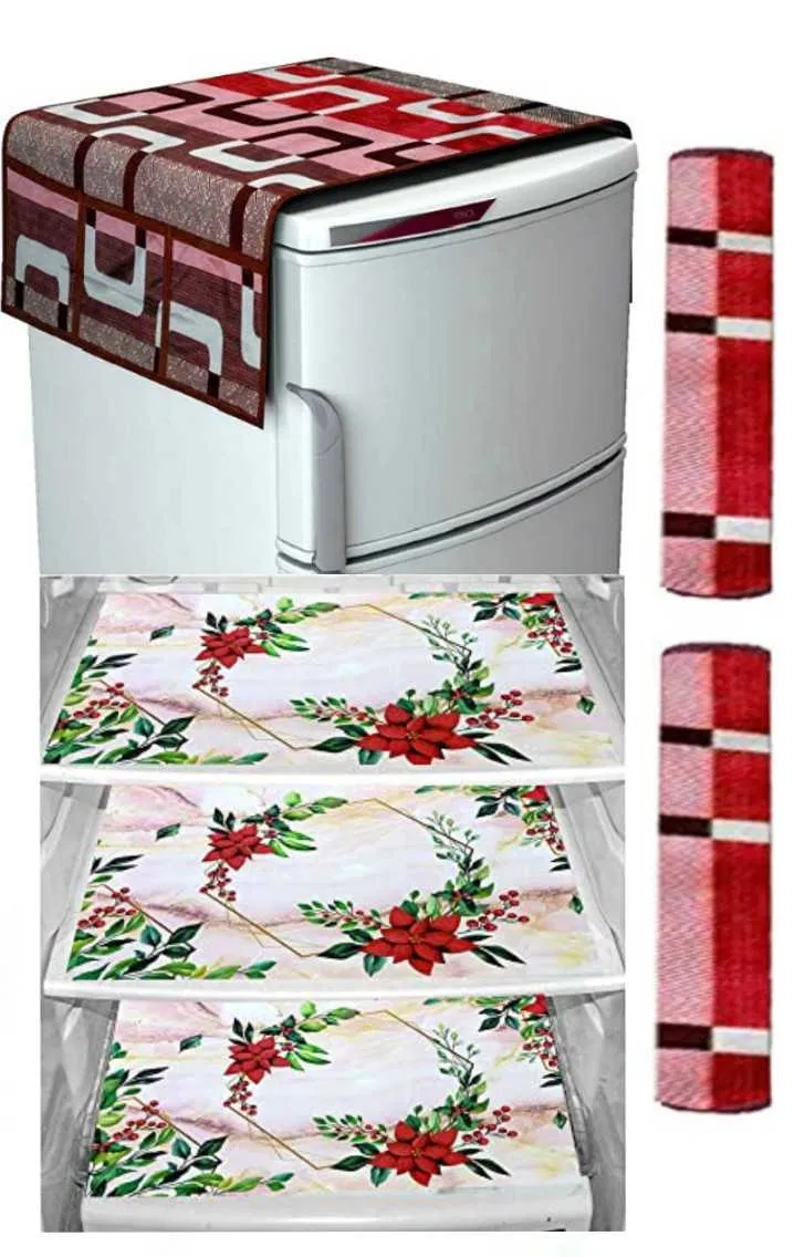 Refrigerator Covers (Red) (A-46)