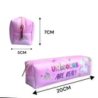 Cute Stylish Unicorn  School Stationery Zipper Pouch for Kids 