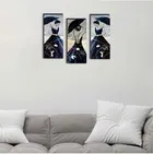 MDF 3 Pcs Designer Wall Painting for Home & Office 