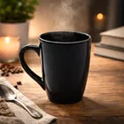Ceramic Tea & Coffee Mug, Black 
