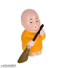 Resin Cute Little Buddha Monks 