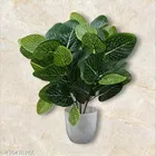 Plastic Artificial Flower With Pot,Multicolour