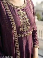 Viscose Silk Kurta Set for Women 