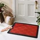 Rubber Doormat, Red 
