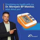 Dr. Morepen BP 14 Fully Automatic Digital Blood Pressure Monitor with USB Compatibility 